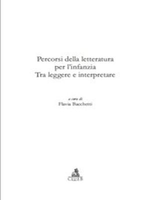 cover image of Percorsi della letteratura per l'infanzia